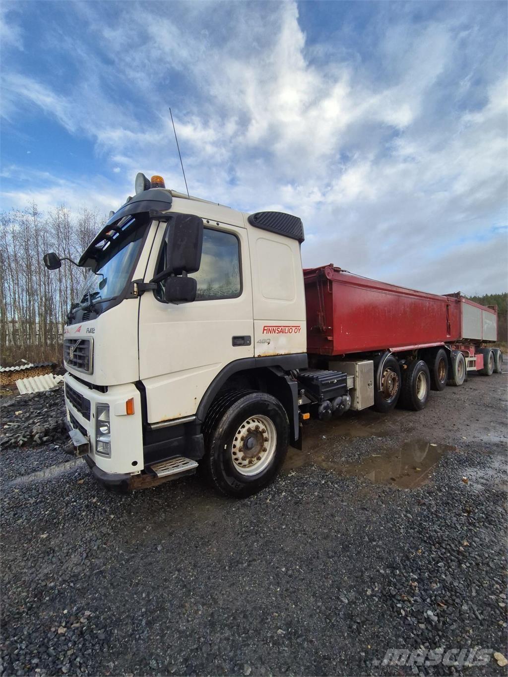 Volvo FM12 8x2 Tipper trucks