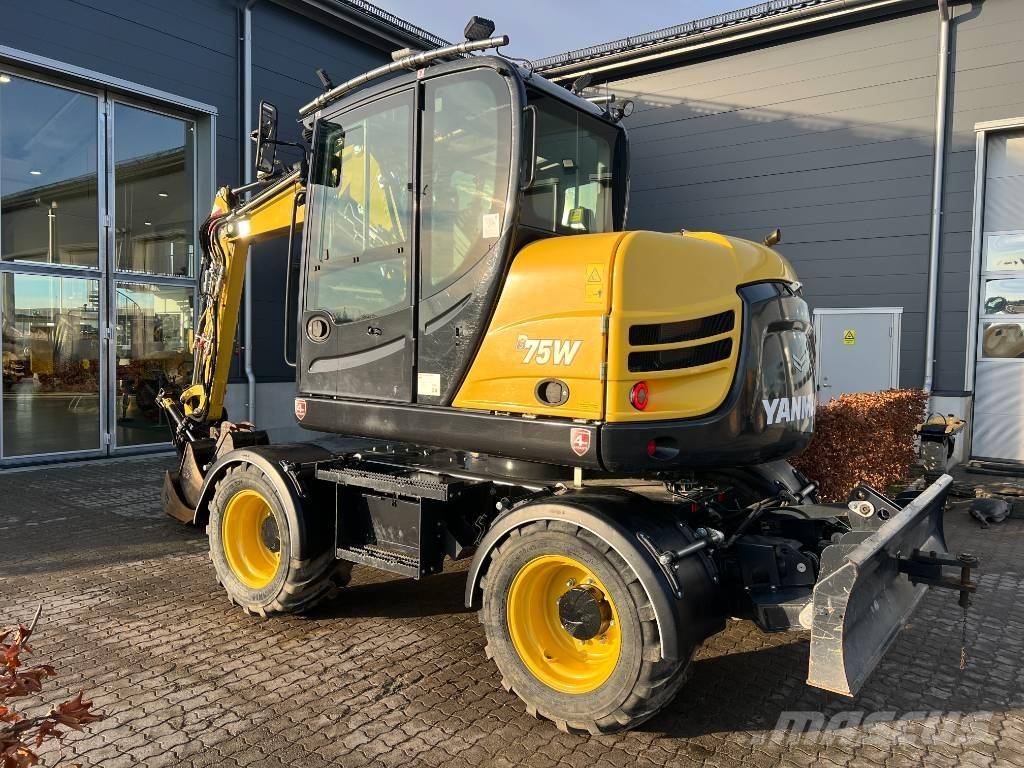 Yanmar B 75 W Wheeled excavators