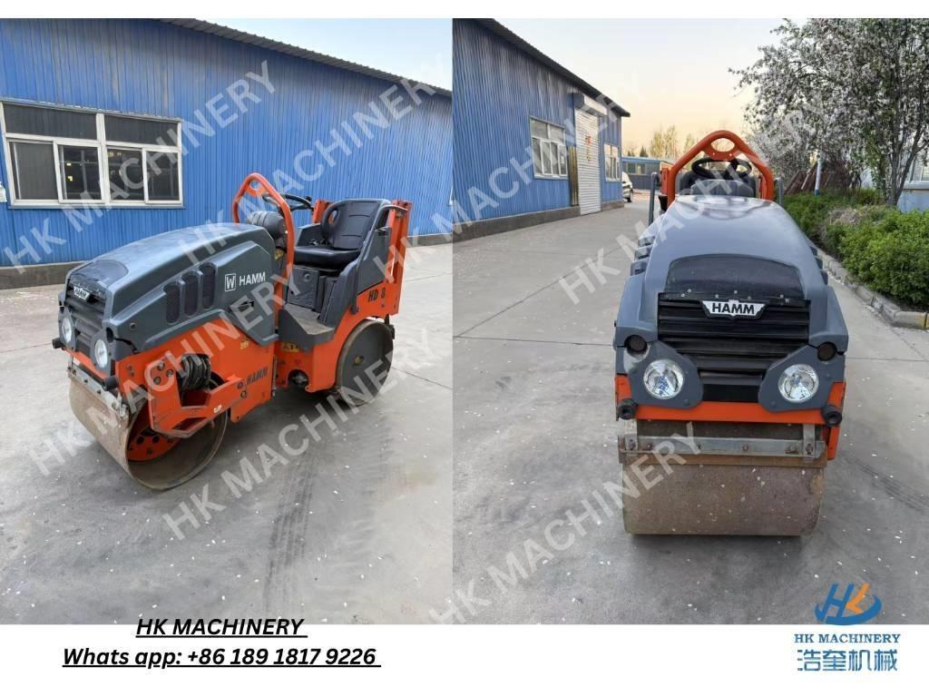 Hamm HD8VV Twin drum rollers