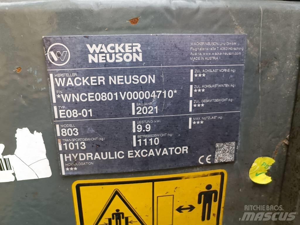 Wacker Neuson 803 Crawler excavators