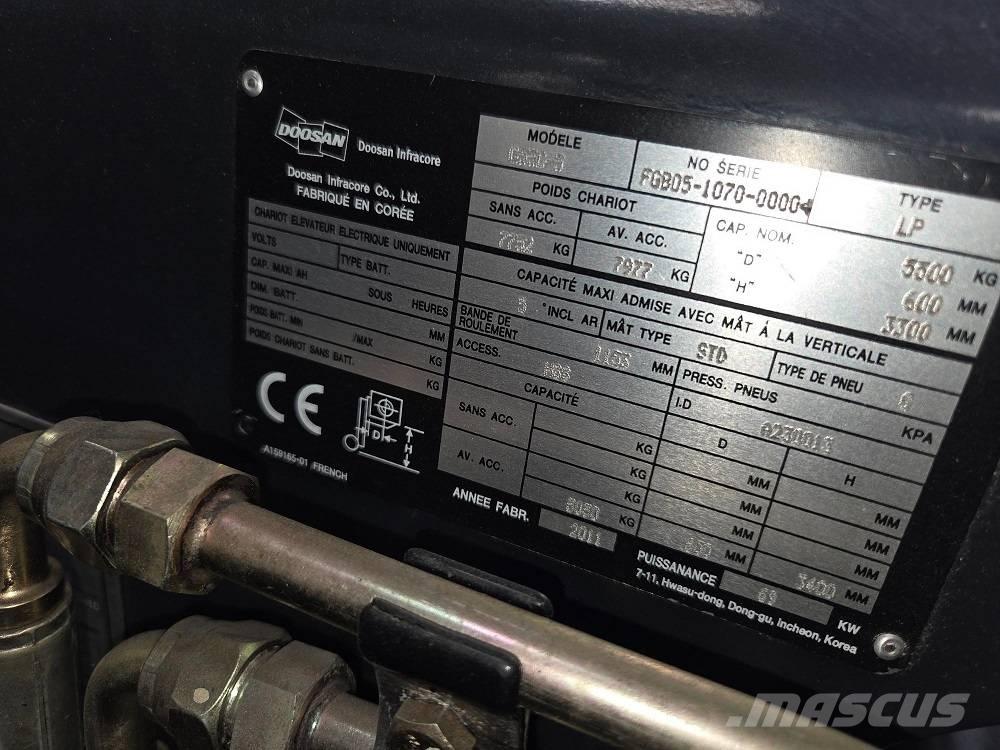 Doosan G 55 C-5 LPG trucks