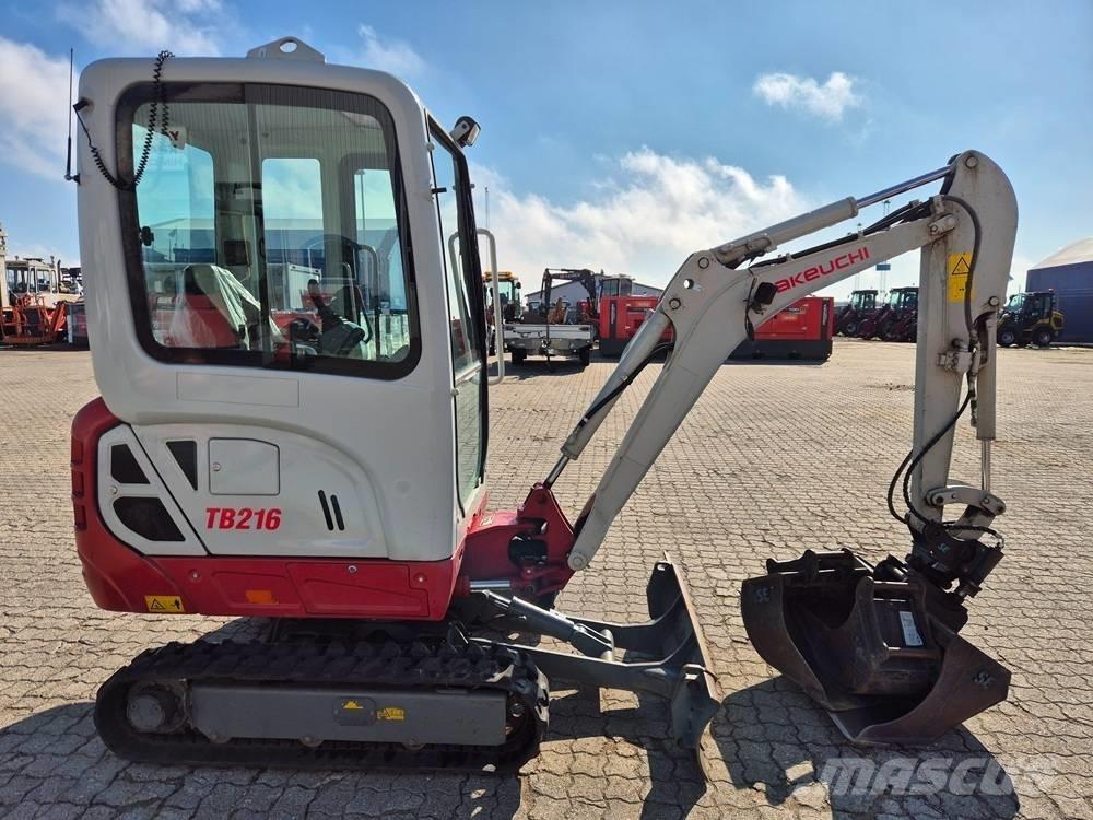 Takeuchi TB 216 Mini excavators < 7t (Mini diggers)