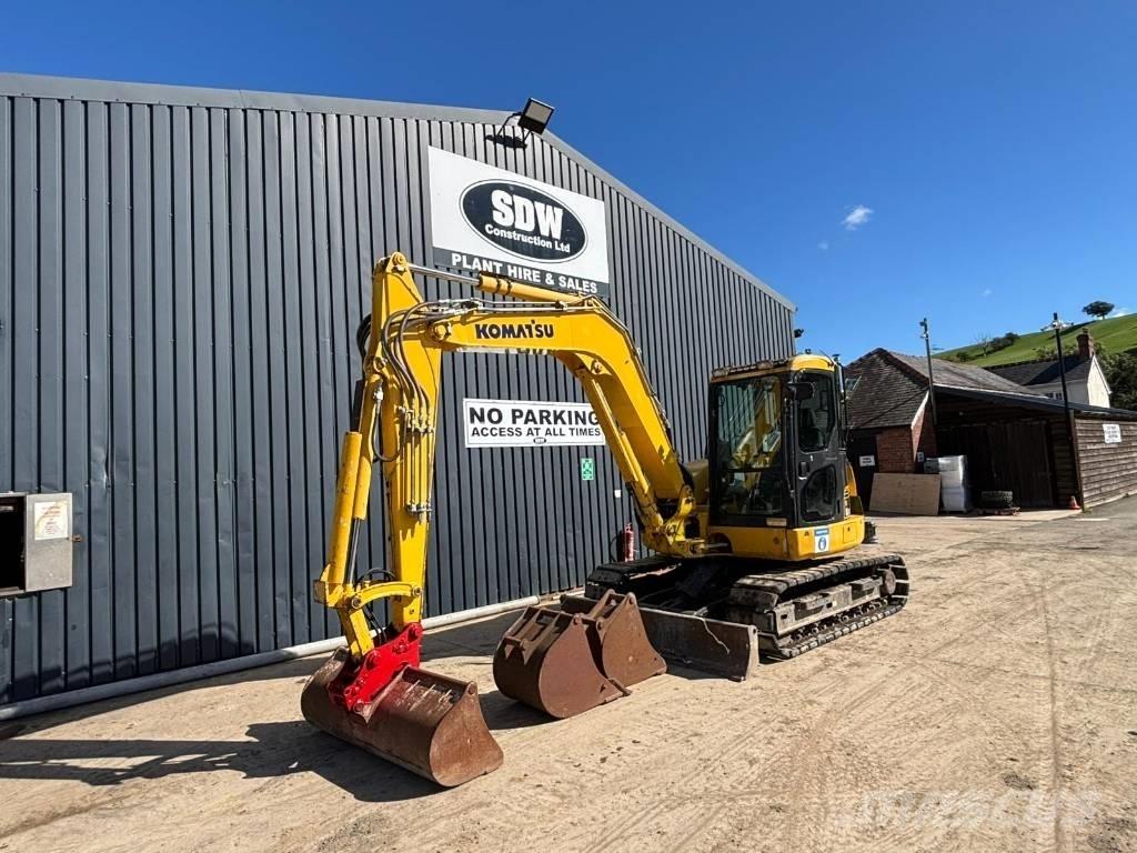 Komatsu PC 80 MR Mini excavators  7t - 12t