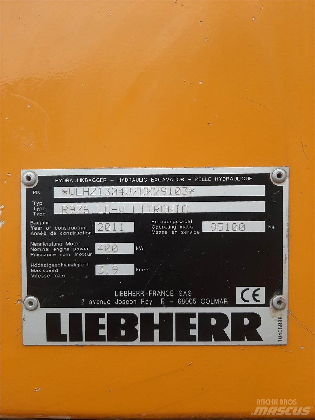 Liebherr 976 Crawler excavators