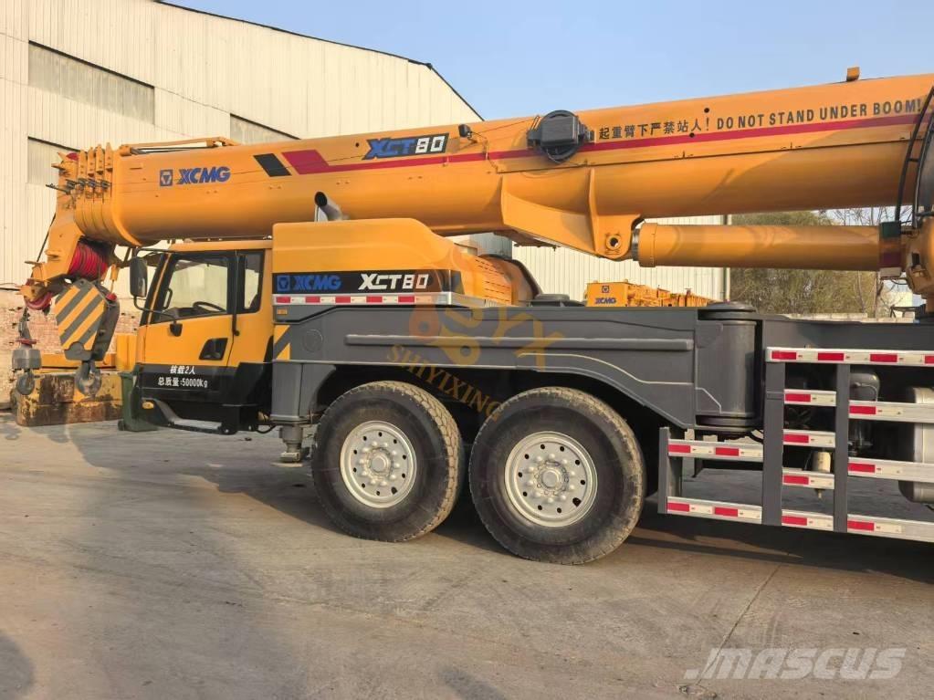 XCMG XCT 80LC5 All terrain cranes