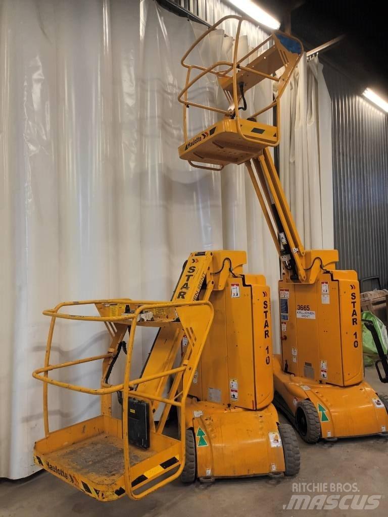 Haulotte Star 10 Compact self-propelled boom lifts