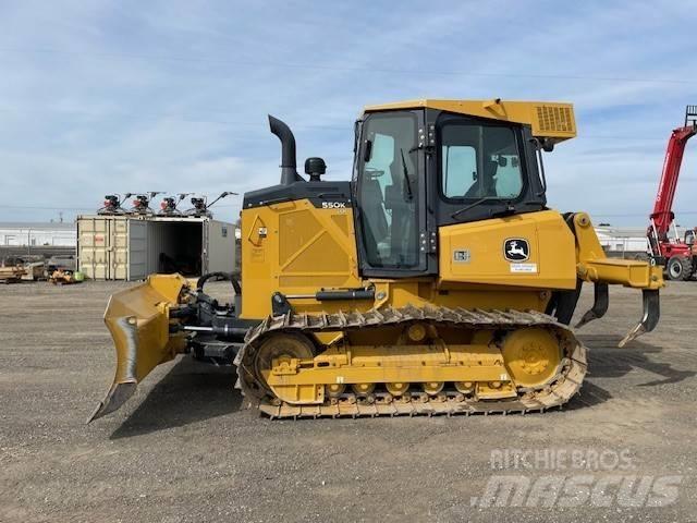 DEERE 550K Crawler dozers