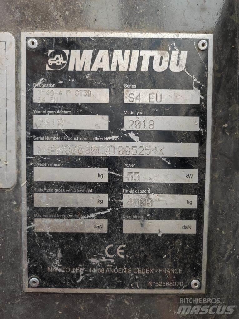 Manitou M 40.4 Rough terrain truck