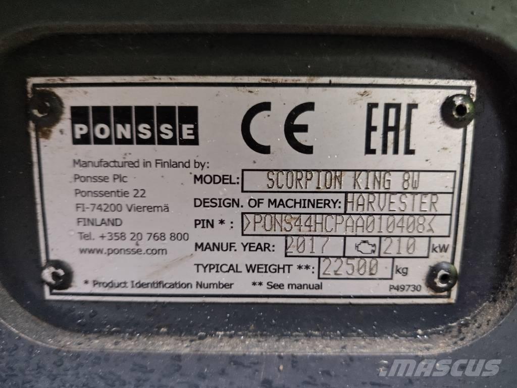Ponsse Scorpion King Harvesters