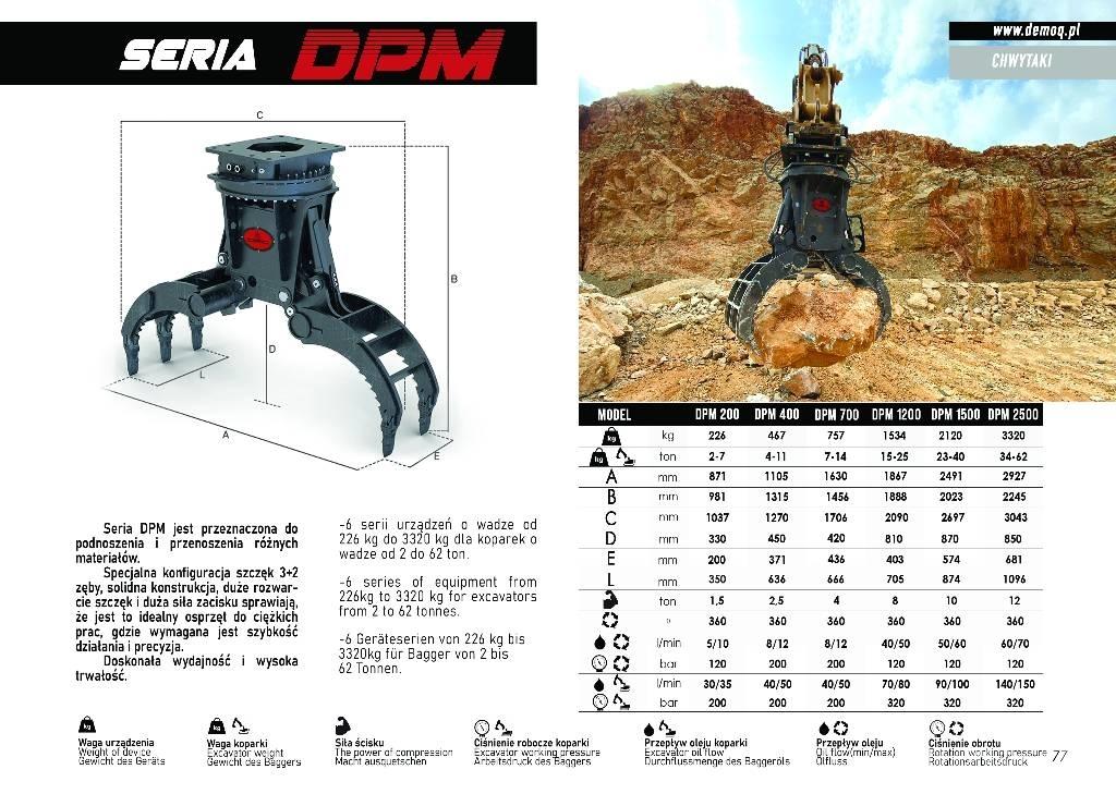  DEMOQ DPM1200 Grapples