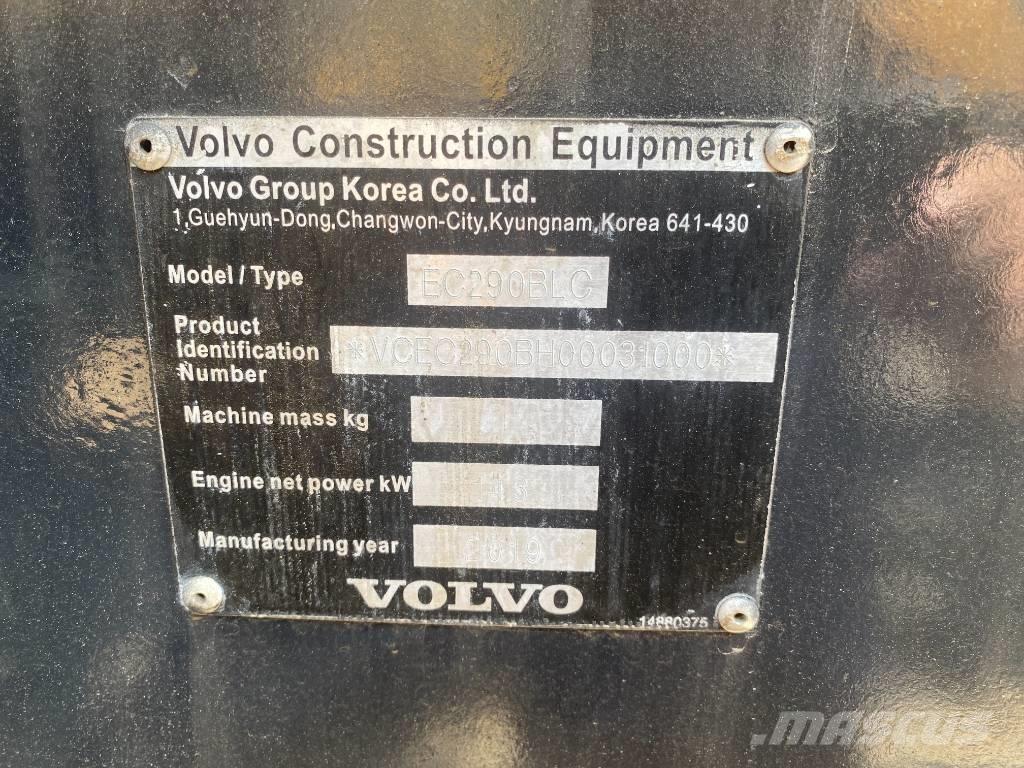 Volvo EC 290 B LC Crawler excavators
