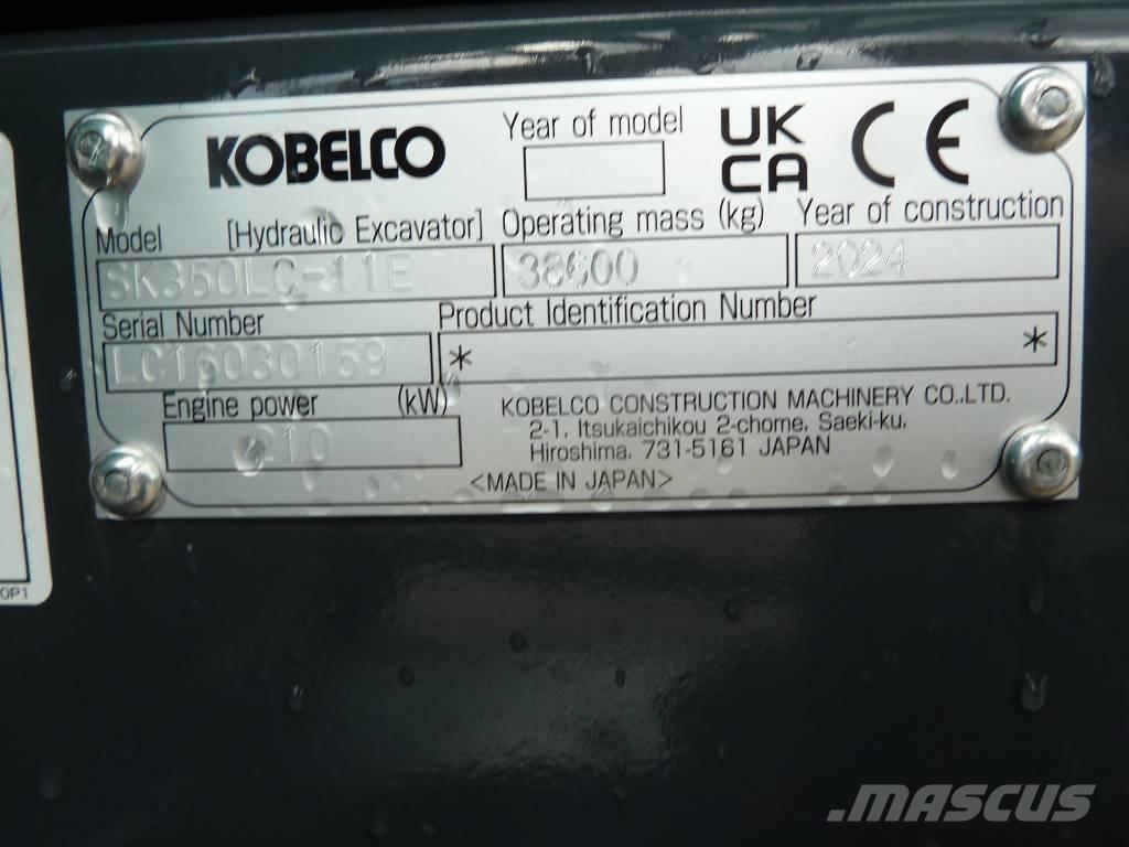 Kobelco SK350LC-11E Crawler excavators