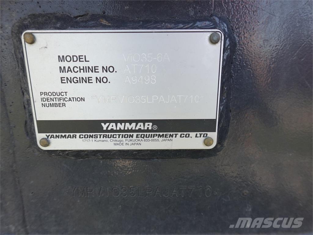 Yanmar VIO35 Other components