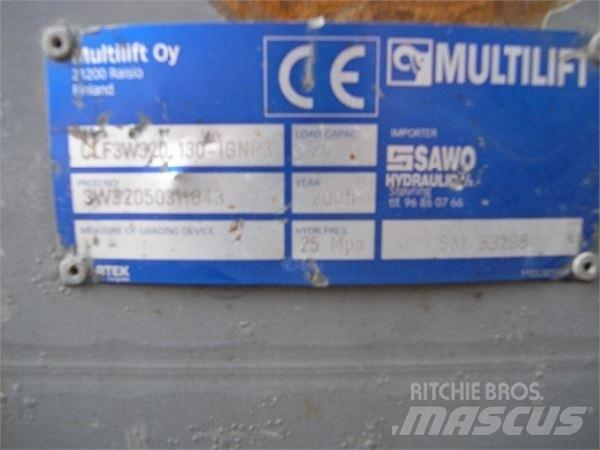 Sawo 3-vejs Flatbed/Dropside semi-trailers