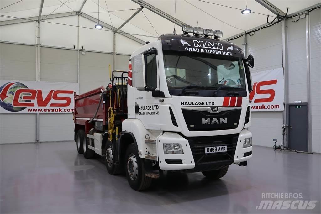 MAN TGS 35.420 GRAB Tipper trucks