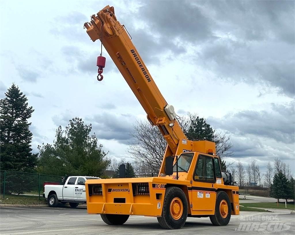 Broderson IC-80-3J Rough terrain cranes