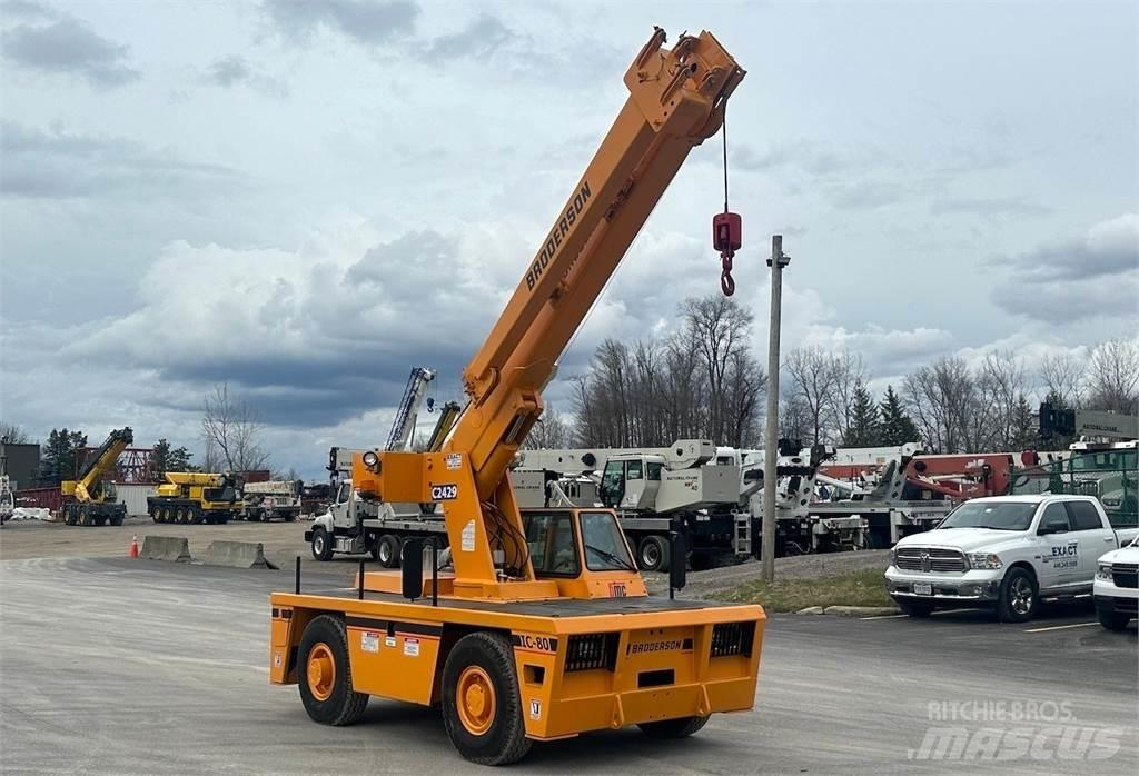 Broderson IC-80-3J Rough terrain cranes