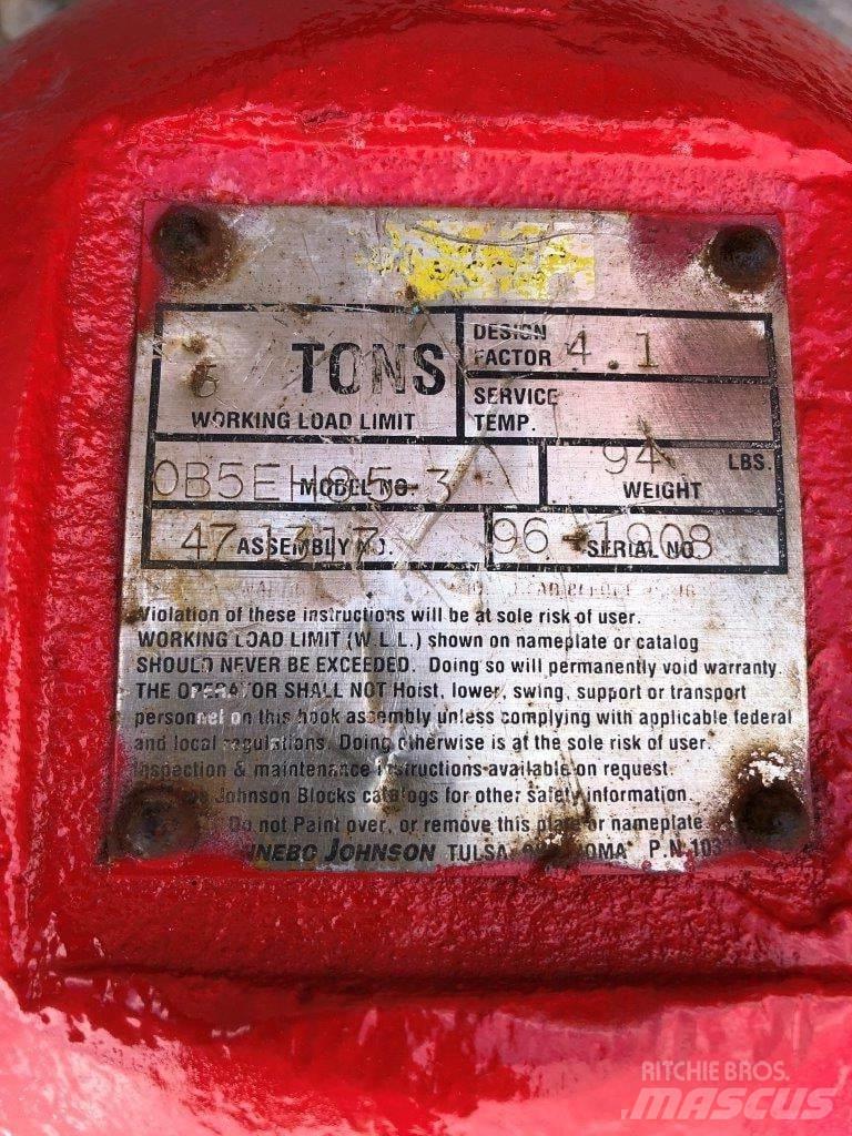 Johnson 96-1908 Crane parts and equipment