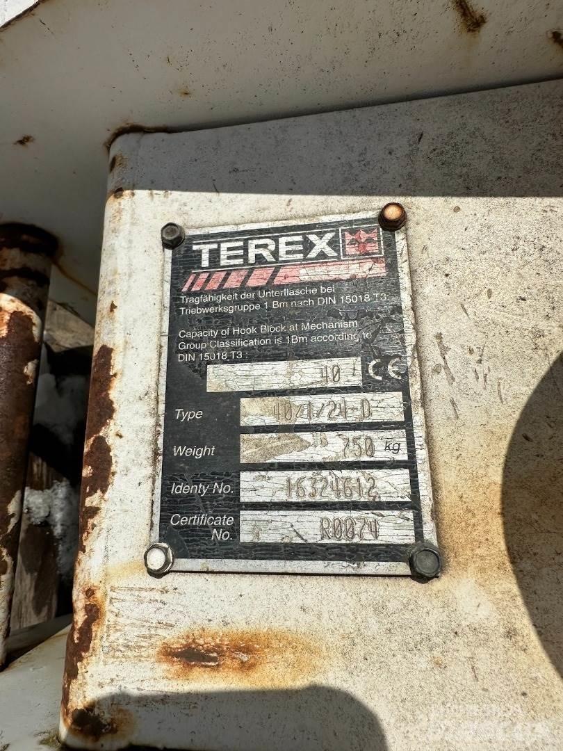 Terex 16324612 Crane parts and equipment