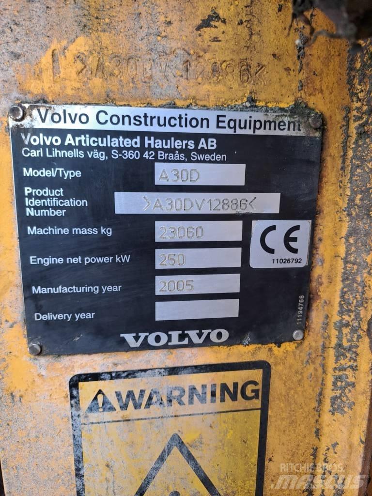 Volvo A 30 D Articulated Haulers