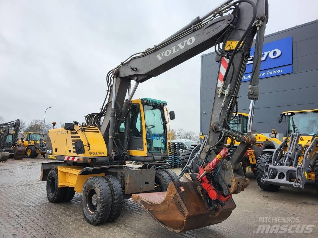 Volvo EW160B Wheeled excavators