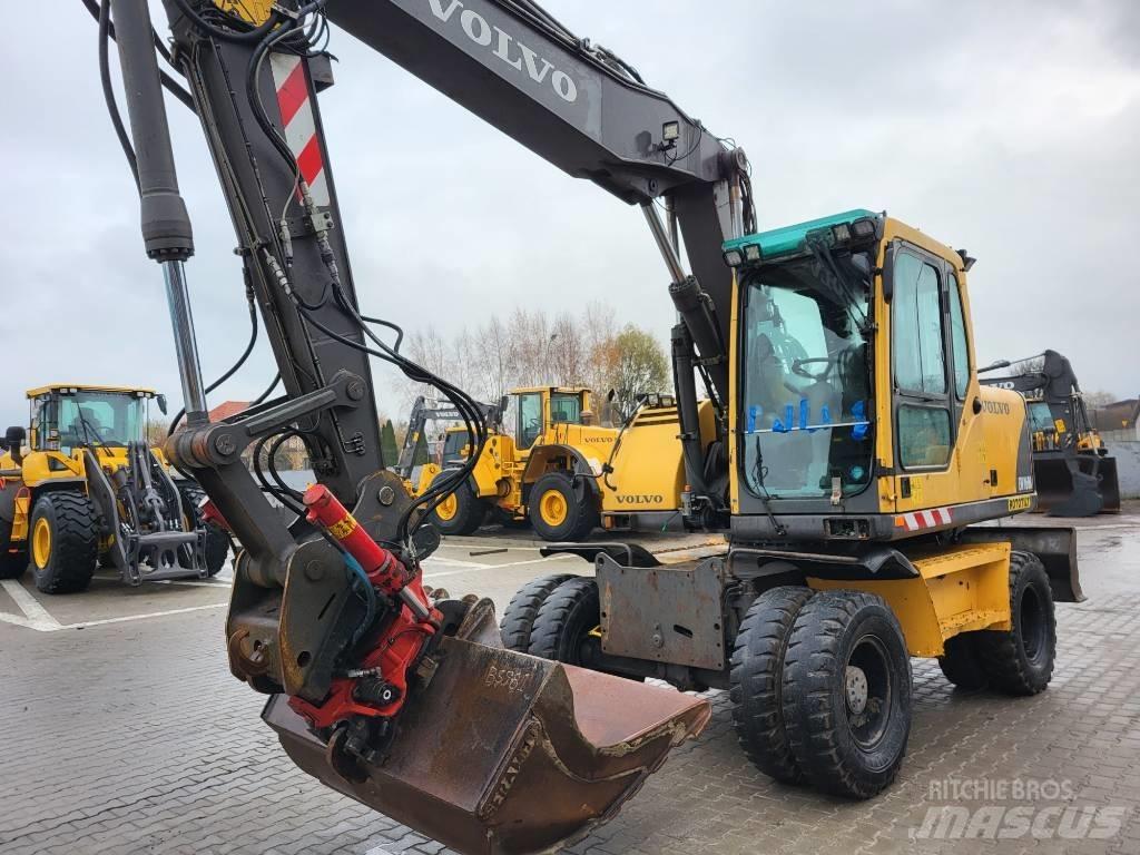 Volvo EW160B Wheeled excavators