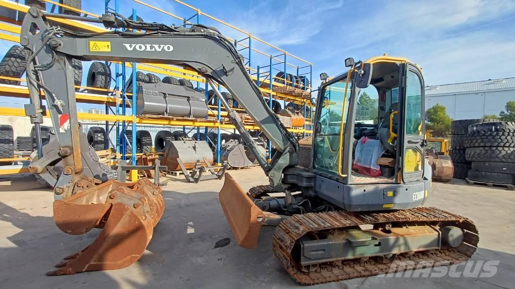 Volvo ECR 88 D Mini excavators  7t - 12t