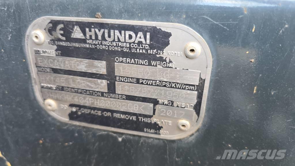 Hyundai HX 145 LCR Crawler excavators