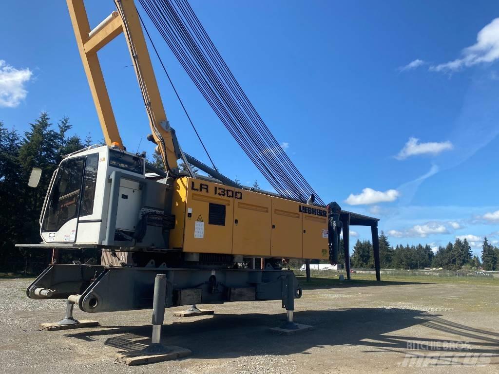 Liebherr LR 1300 SX Track mounted cranes