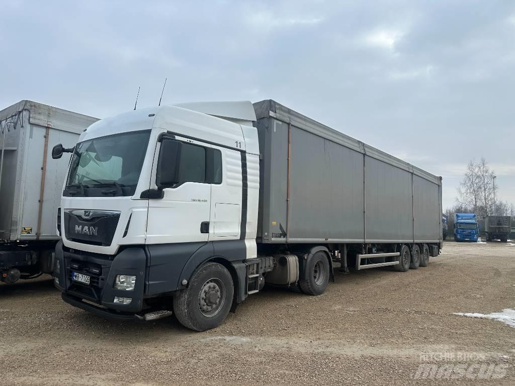 Stas S300ZX Walking floor semi-trailers