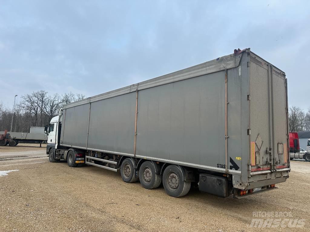 Stas S300ZX Walking floor semi-trailers