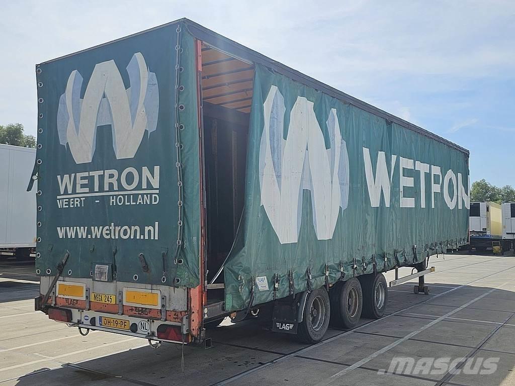 LAG O-3-39 01 MEGA Curtain sider semi-trailers