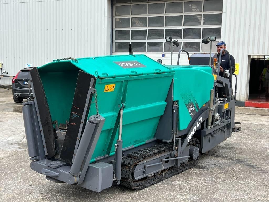 Vögele Super 800 Asphalt pavers