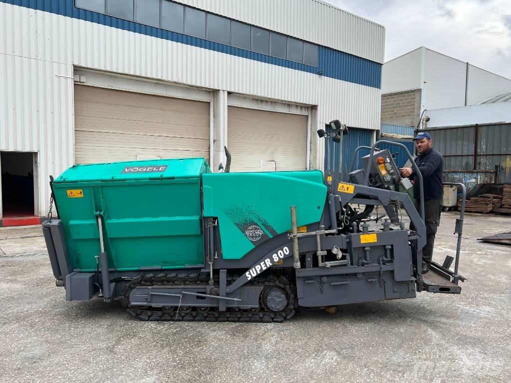 Vögele Super 800 Asphalt pavers