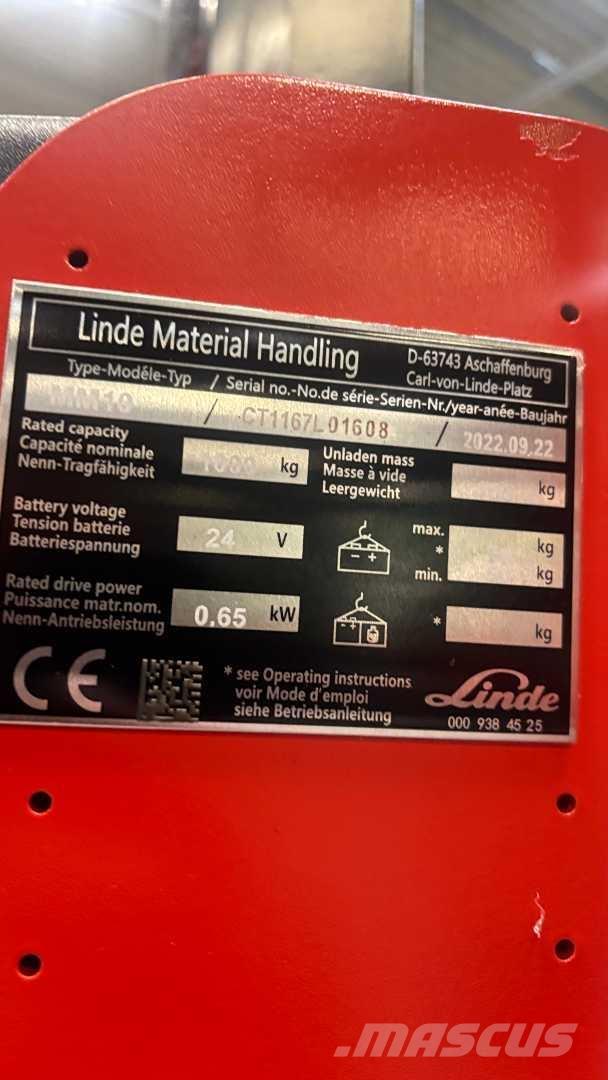 Linde MM10 Electric forklift trucks