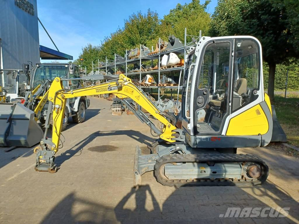 Wacker Neuson ET24 Crawler excavators