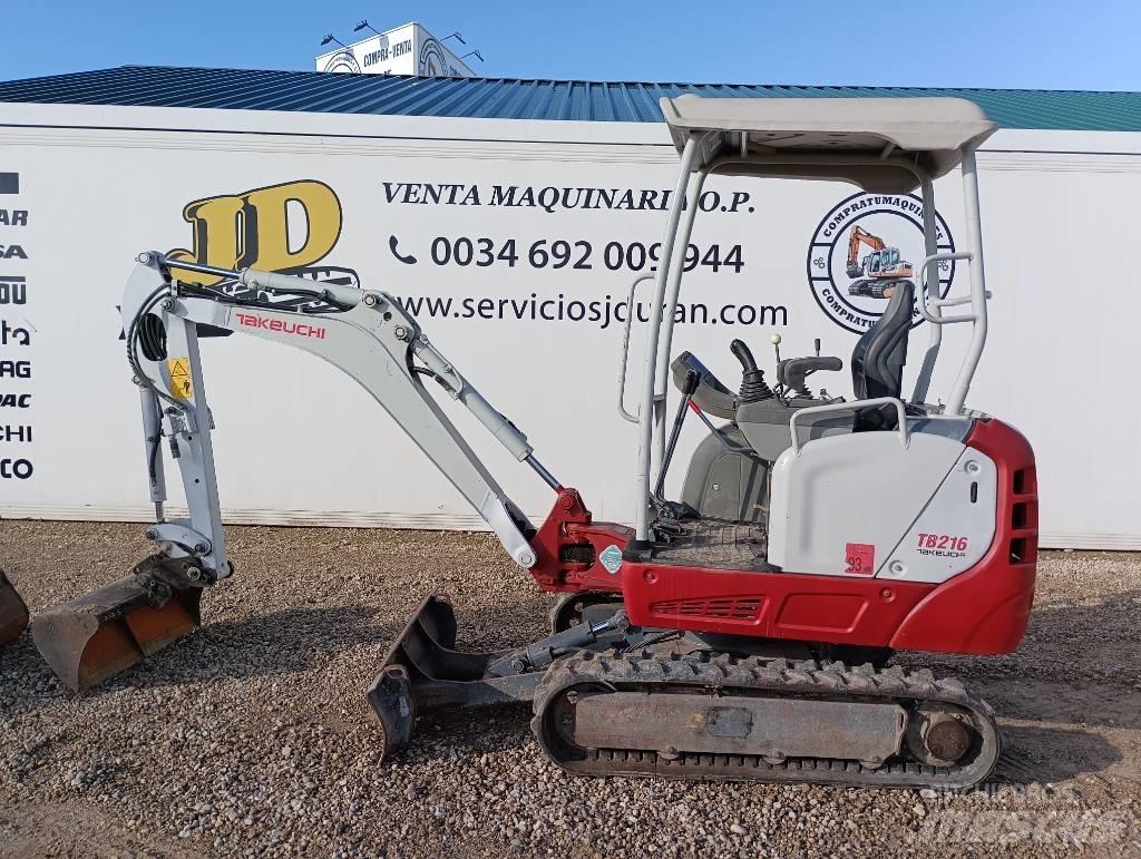 Takeuchi TB 216 Mini excavators < 7t (Mini diggers)