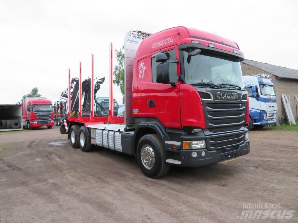 Scania R 450 Timber trucks