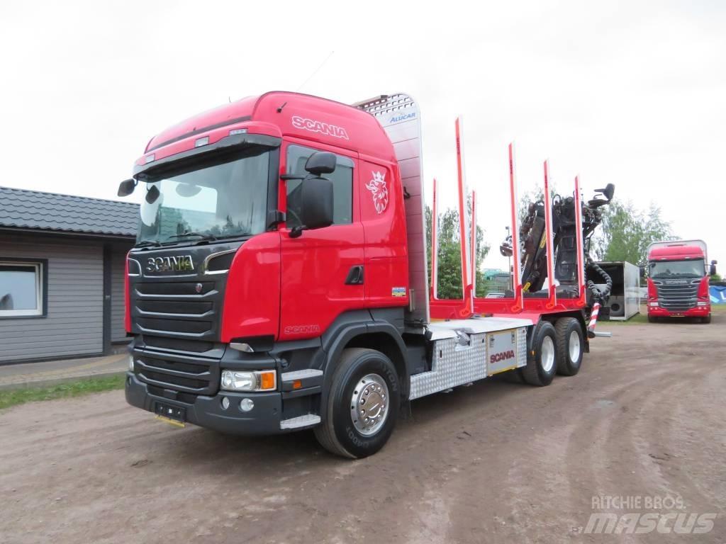 Scania R 450 Timber trucks