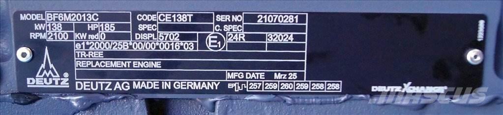 Deutz AG BF6M2013C Engines