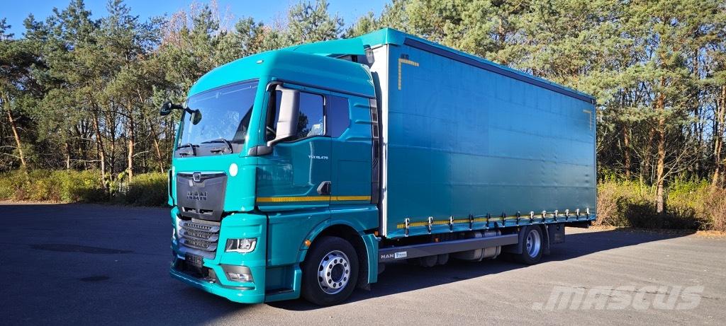MAN TGX 18.470 Curtain sider trucks