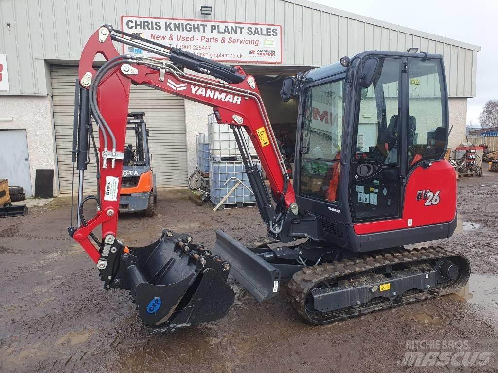 Yanmar SV26 Mini excavators < 7t (Mini diggers)