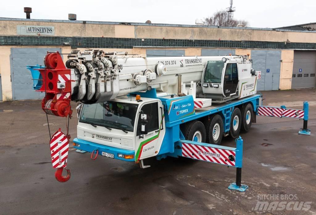 Terex AC80 All terrain cranes