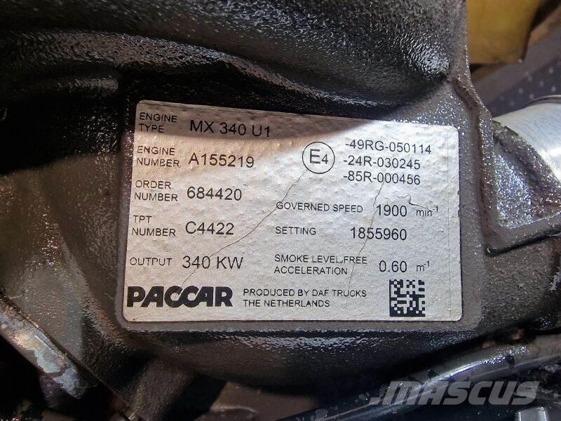 Paccar MX340U1 Engines