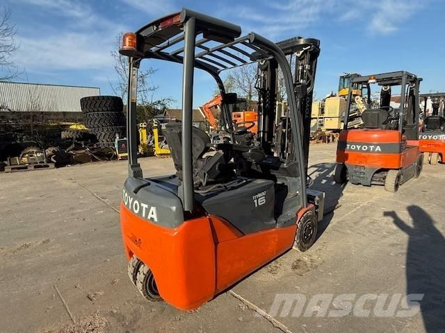 Toyota 8 FBET 16 Electric forklift trucks