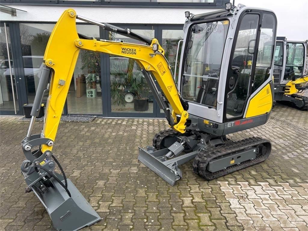 Wacker Neuson ET18 Crawler excavators