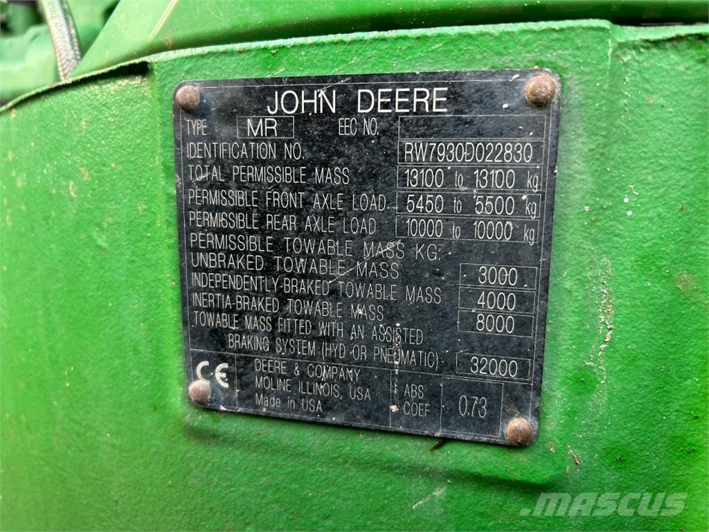 John Deere 7930 Tractors