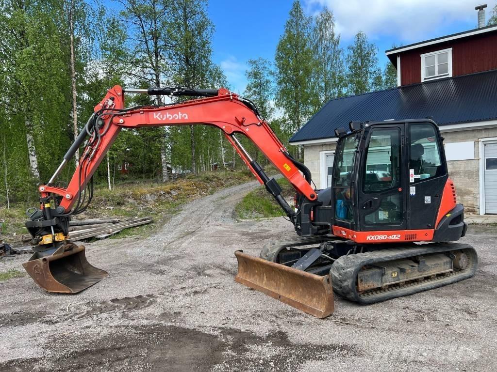 Kubota KX 080-4 Mini excavators  7t - 12t