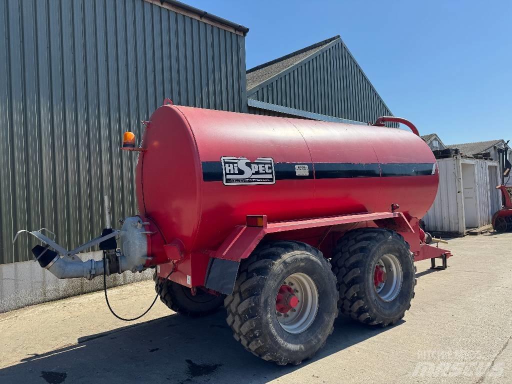 Hi-Spec 2500 Tanker Slurry tankers