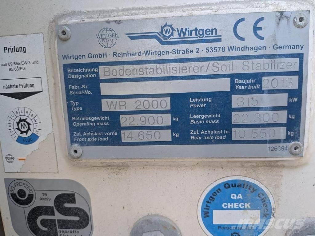 Wirtgen WR2000 Asphalt recycling